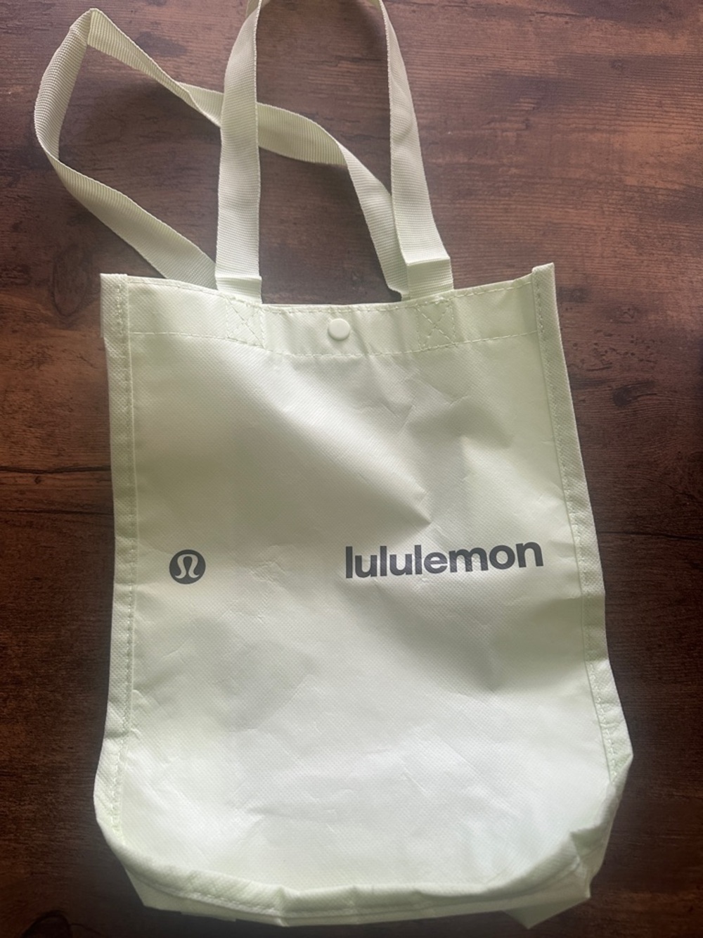 Lululemon Small Shopper Tote Reusable Light Green 1 Pack